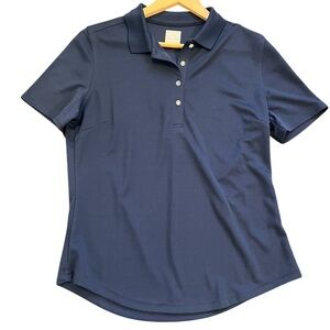 Callaway Women’s Opti-dry Navy Blue Polo Golf Short Sleeve Performance
